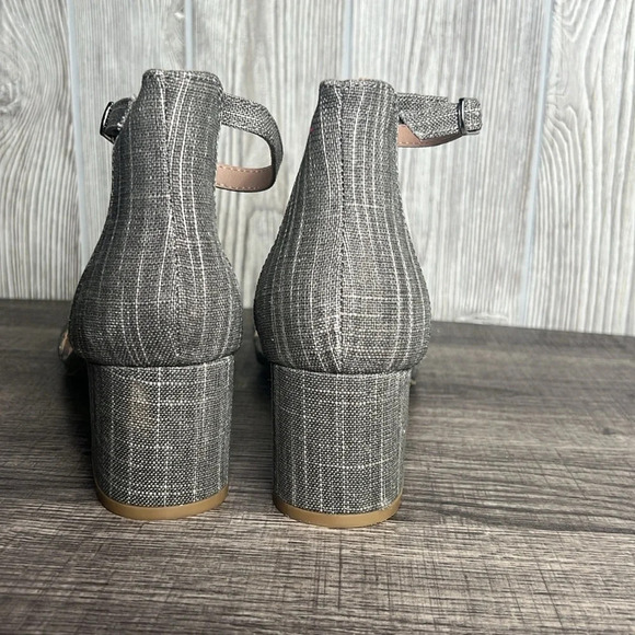 Maurice’s Roxy Braided Strap Heel Sandal Size 8 - Picture 4 of 5